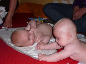 Babymassage September 2008