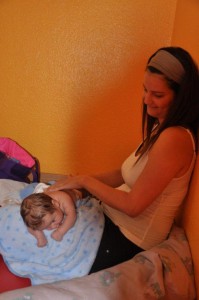 Babymassage September 2012