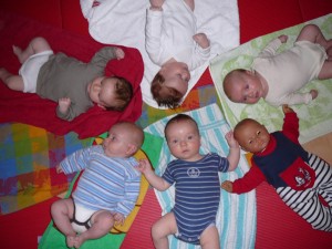 Babymassage Januar 2009